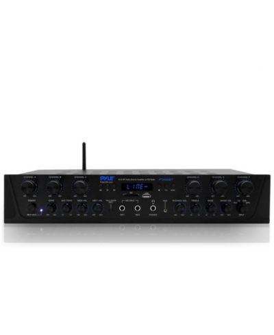 Pyle PTA66BT 6-Channel 600W Bluetooth Home Audio Amplifier