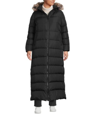 Длинное макси-пальто Lands' End Plus Size Max 600 Down