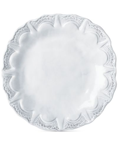 Vietri Incanto декоративная тарелка для салата, Stone Lace