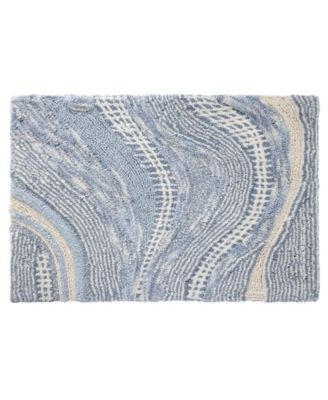 Avanti Waves Cotton Bath Rug, 20" x 30"
