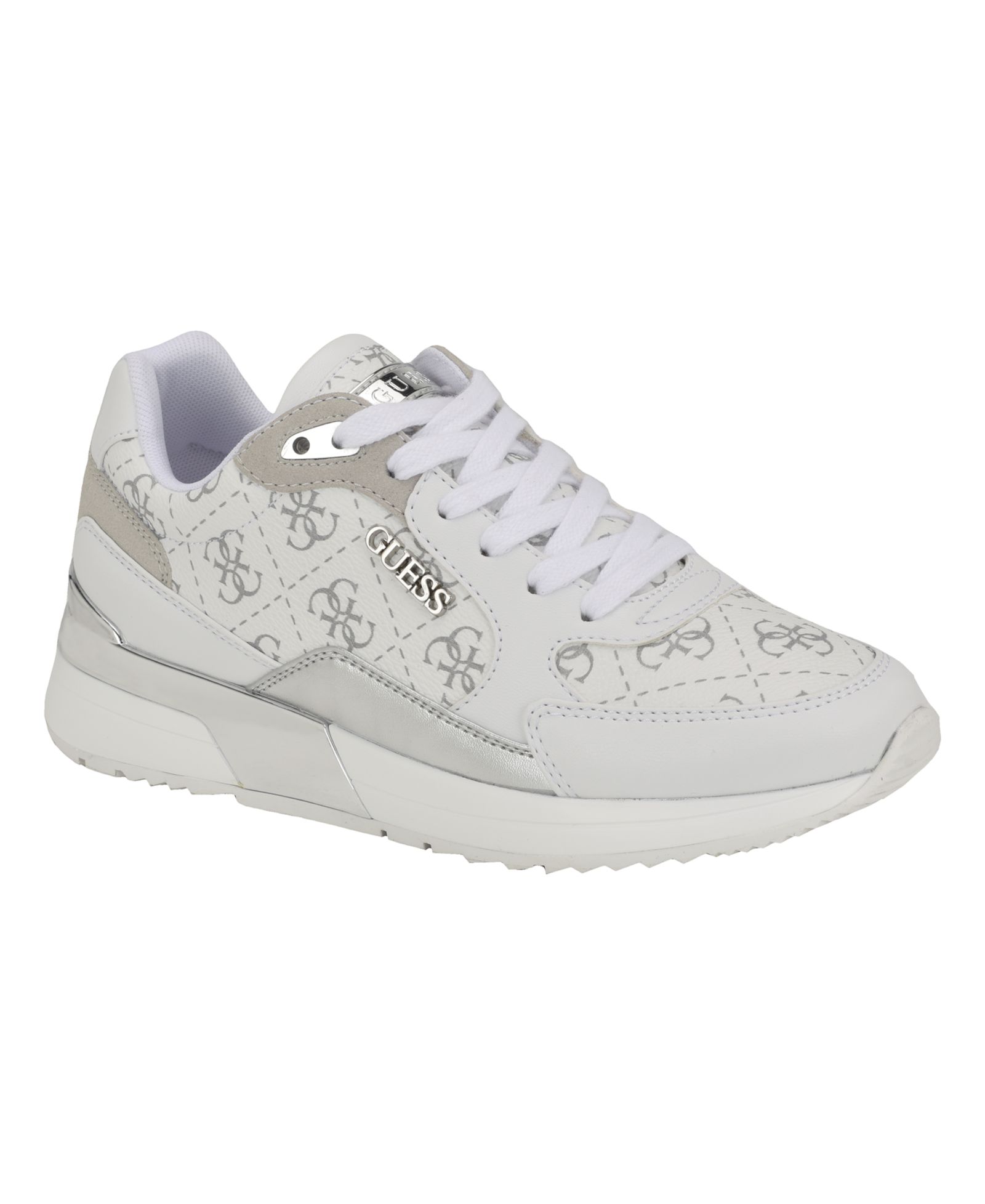 GUESS Women's Moxea Quattro G Logo Lace-Up Joggers