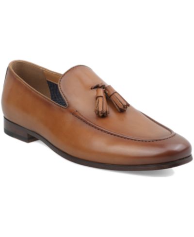 Лоферы Bar III Men's Benjiee Leather Slip-On Tassel