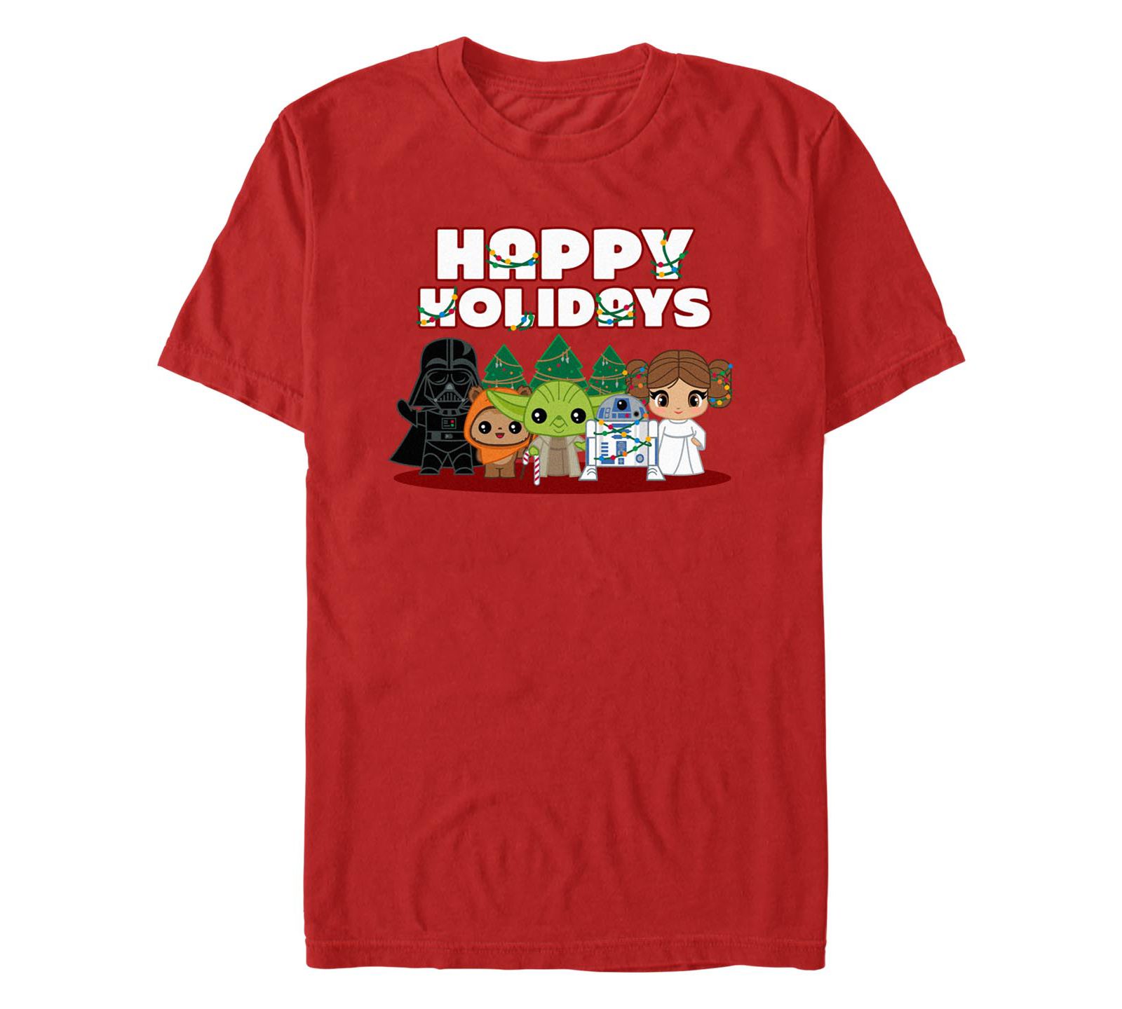 Fifth Sun Men's Chibi Holidays Short Sleeve T-Shirt