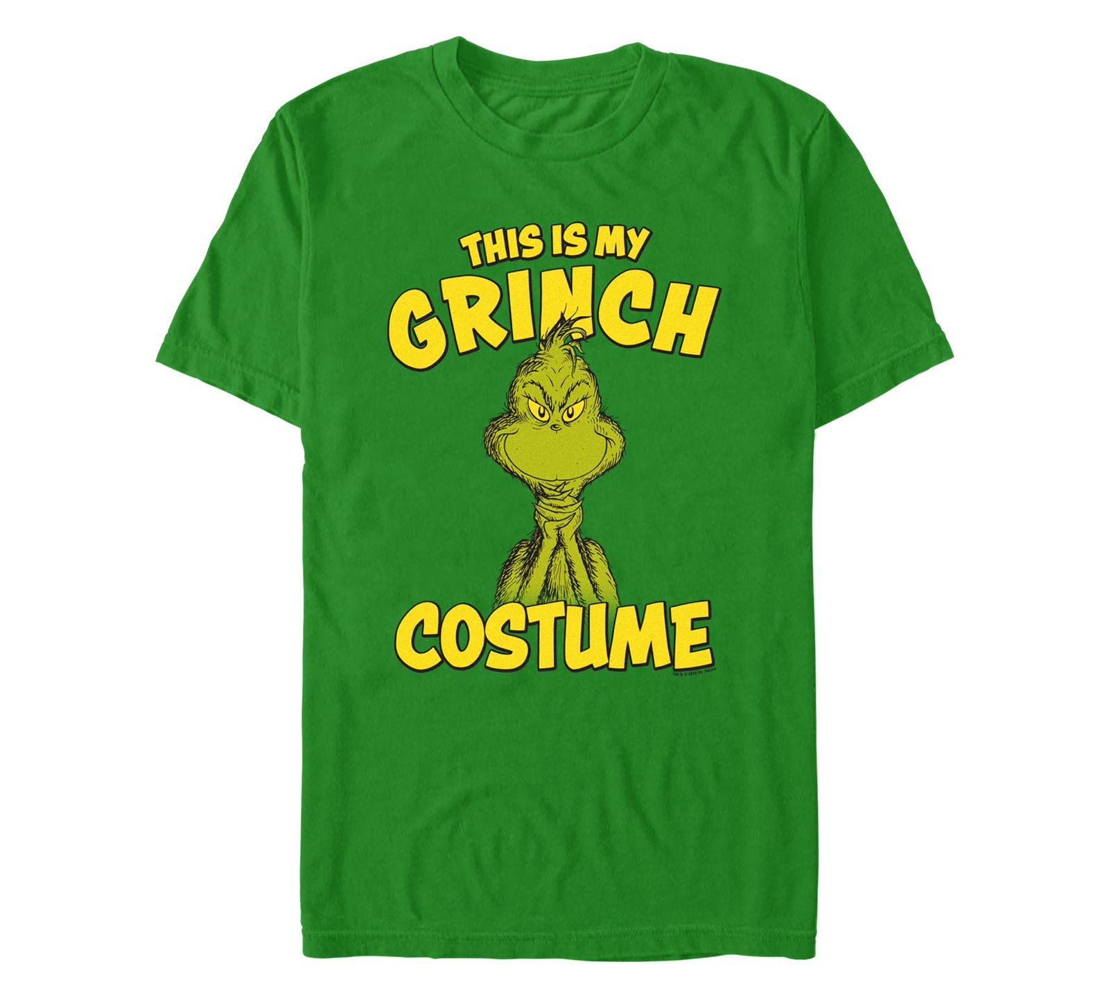 Fifth Sun Men's Grinch Costume Short Sleeve T-Shirt