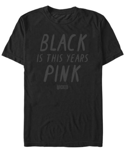 Fifth Sun Мужская футболка с коротким рукавом Black is Pink