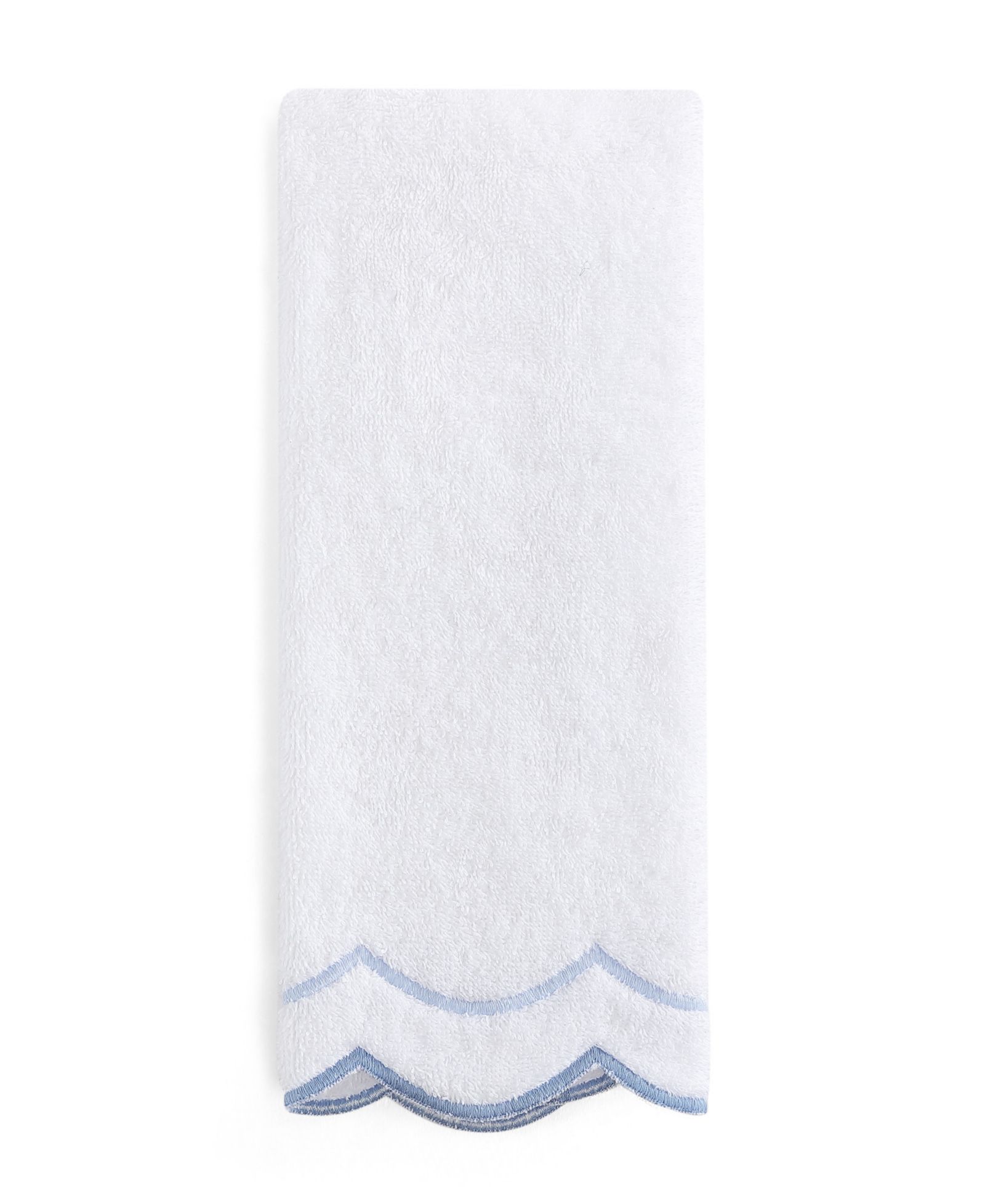 Peri Home Scallop Cotton Hand Towel, 27" x 16"