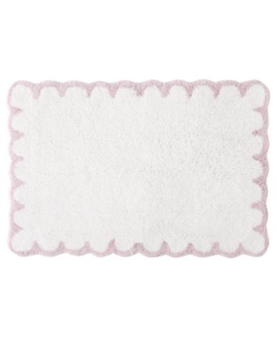 Хлопковый коврик для ванной Peri Home Scallop, 30" x 20"