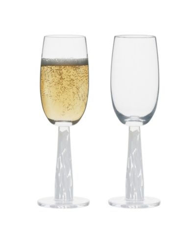 Anton Studio Designs Björn Champagne Flutes, Set of 2