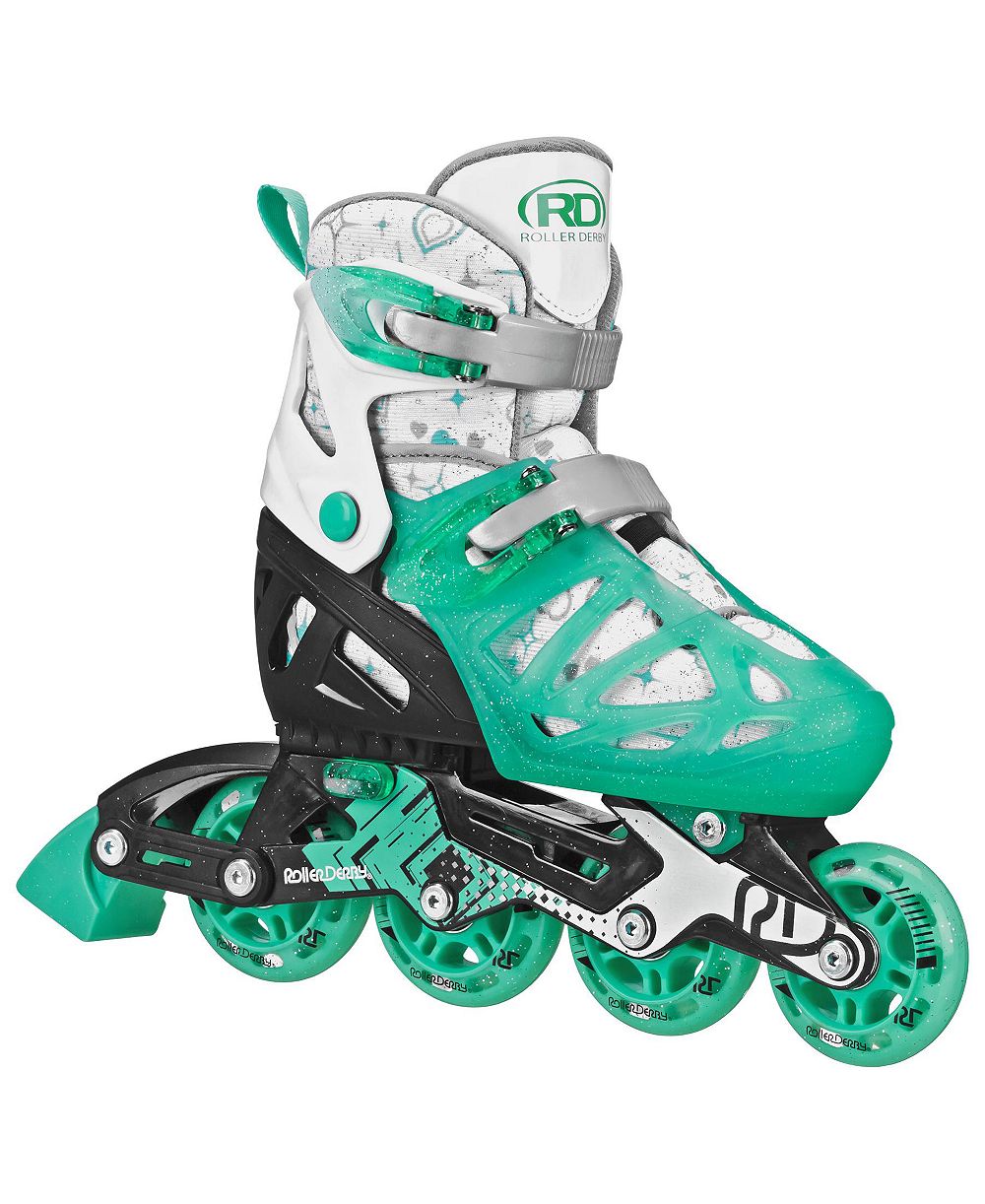 Roller Derby роликовые коньки Tracer для девочек, регулируемые, Medium (2-5)