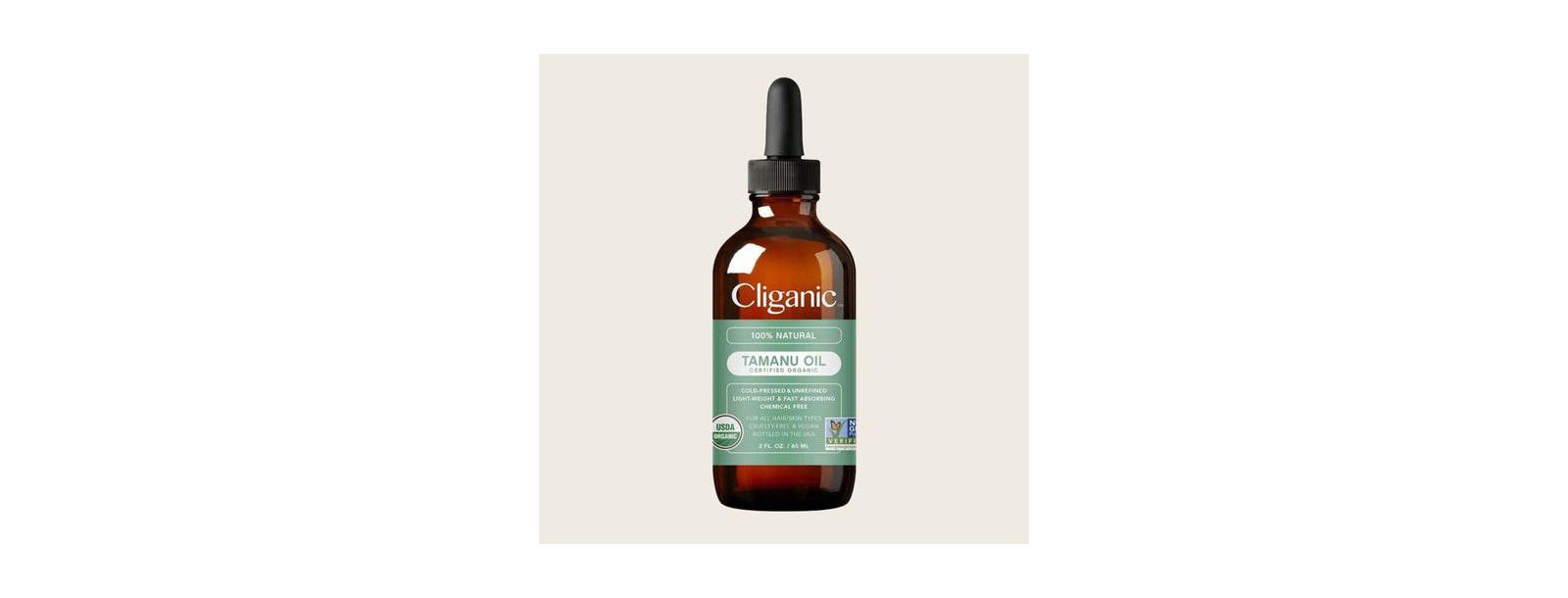 Cliganic Organic Tamanu Oil - 2oz