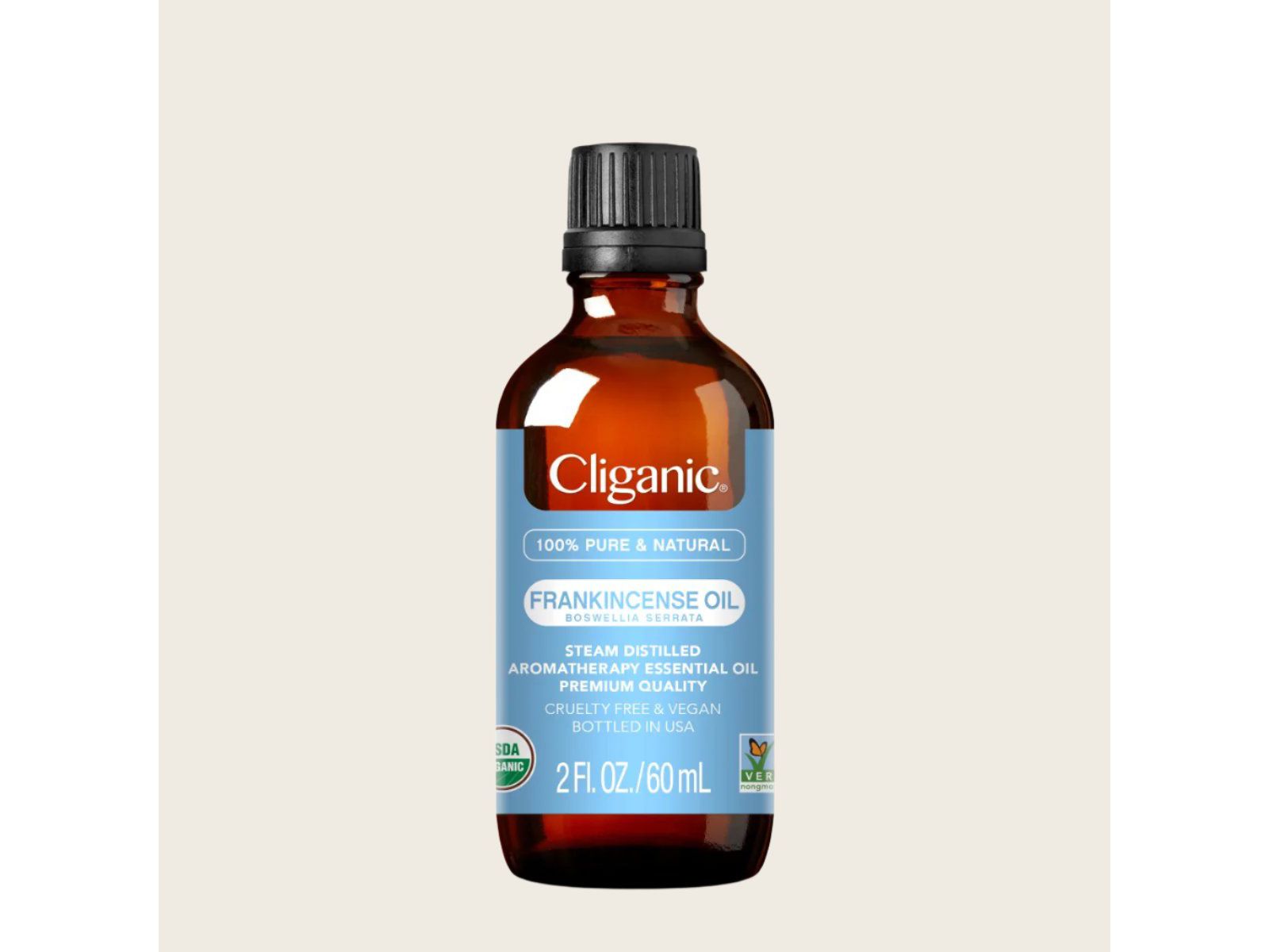 Cliganic Organic Frankincense Essential Oil - 2 oz
