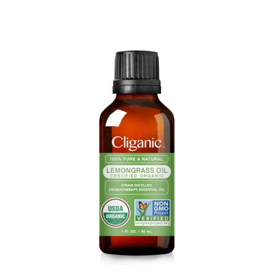 Эфирное масло органического лемонграсса Cliganic 1 oz