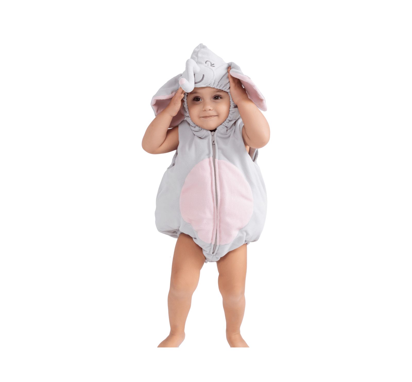 Костюм-ростовая кукла Elephant Hooded Romper для младенцев