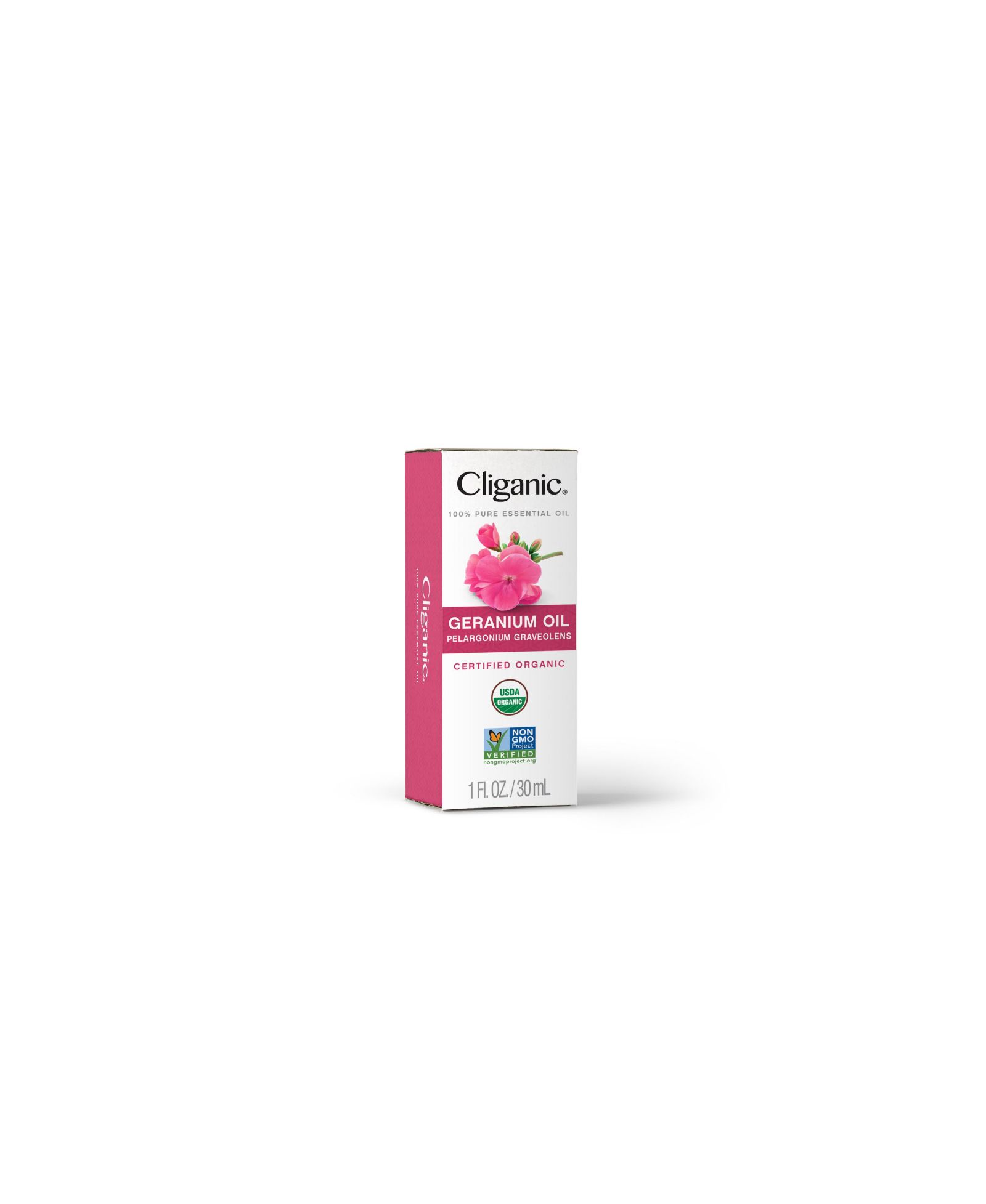Эфирное масло герани Cliganic Organic - 1oz