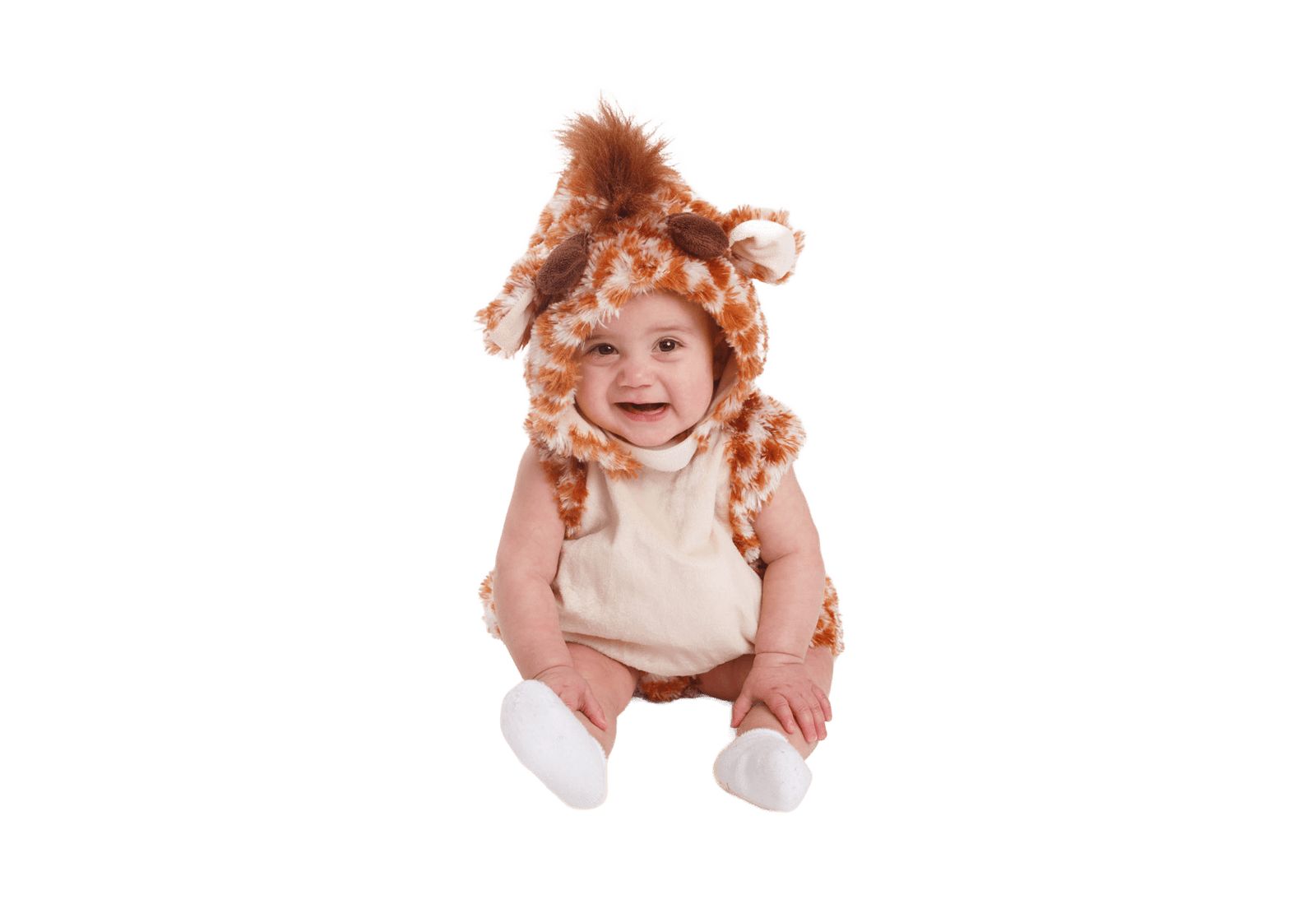 Костюм Жираф Romper & Hood Dress Up America для младенцев