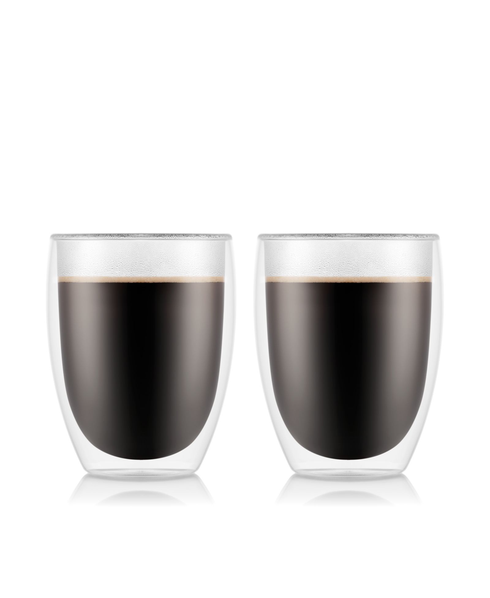 Bodum Pavina Set of 2 Double Walled 12 Oz. Glasses