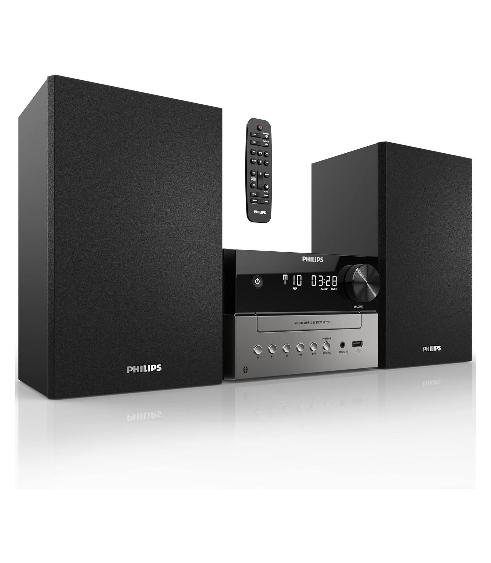 Philips TAM3205 Bluetooth CD Player USB Stereo System