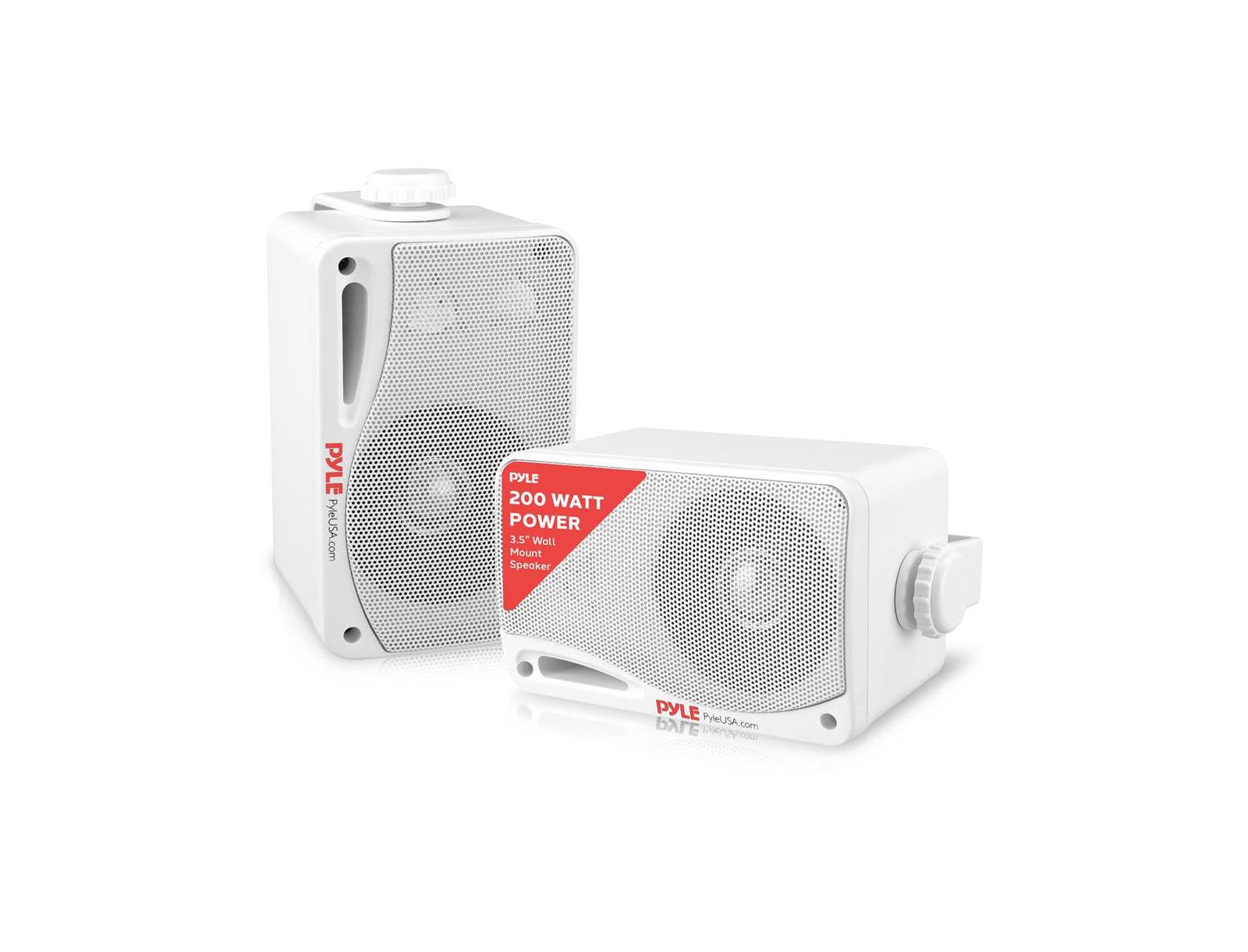Pyle PDWR42WBT Waterproof Wireless Bluetooth Wall Mount Speakers