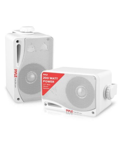 Pyle PDWR42WBT Waterproof Wireless Bluetooth Wall Mount Speakers