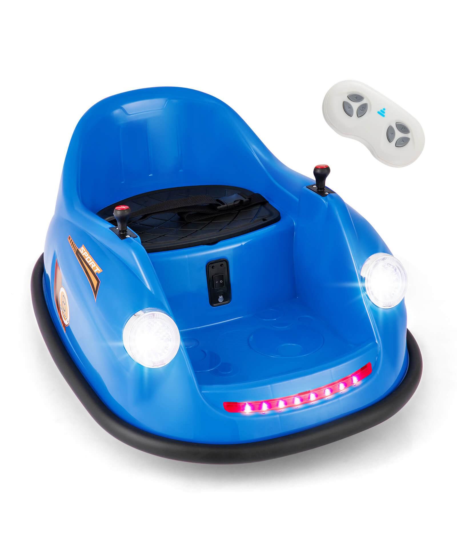 Costway Remote-Control Ride on Bumper Car with 360-Degree Spin, Ages 2-5