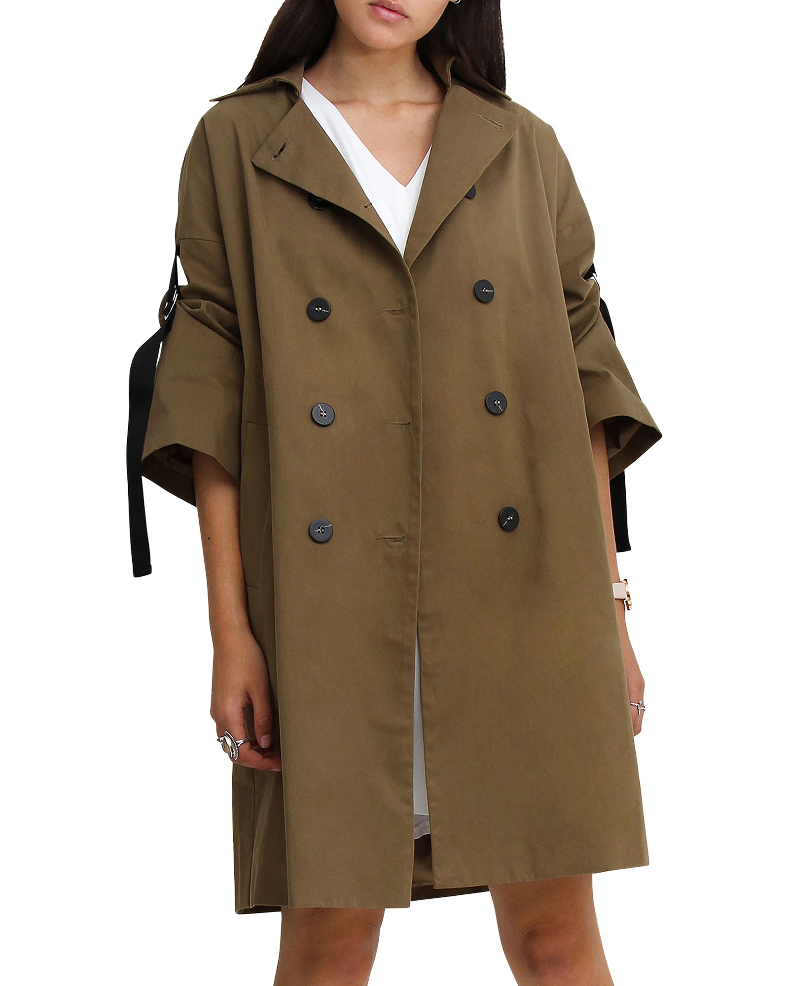 Belle & Bloom Women's Belle and Bloom Russian Romance Oversized Trench Coat