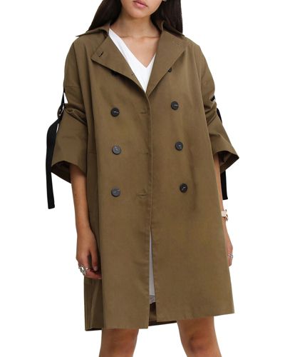 Belle & Bloom Women's Belle and Bloom Russian Romance Oversized Trench Coat