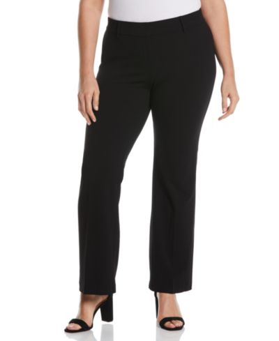Брюки Rafaella Plus Size Stretch Crepe Classic Fit