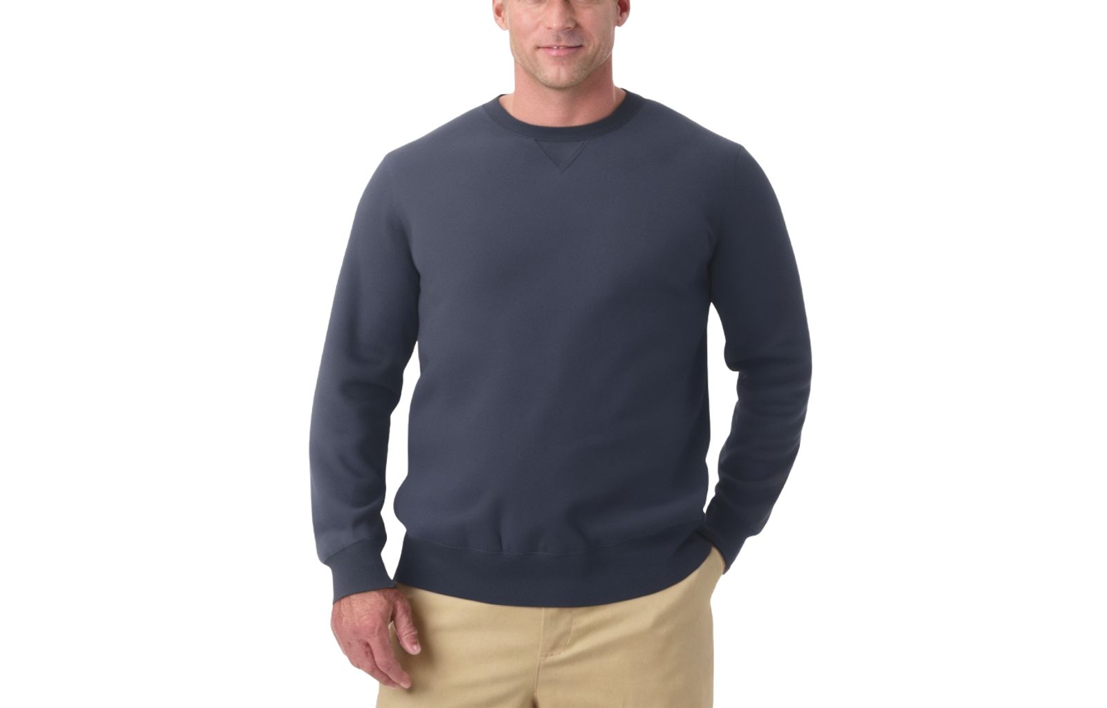 KingSize Men's Fleece Crewneck Sweatshirt