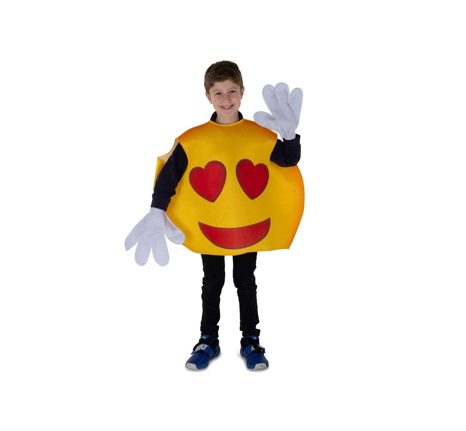 Костюм Emoji Hearts Smiley с туникой и перчатками, для детей