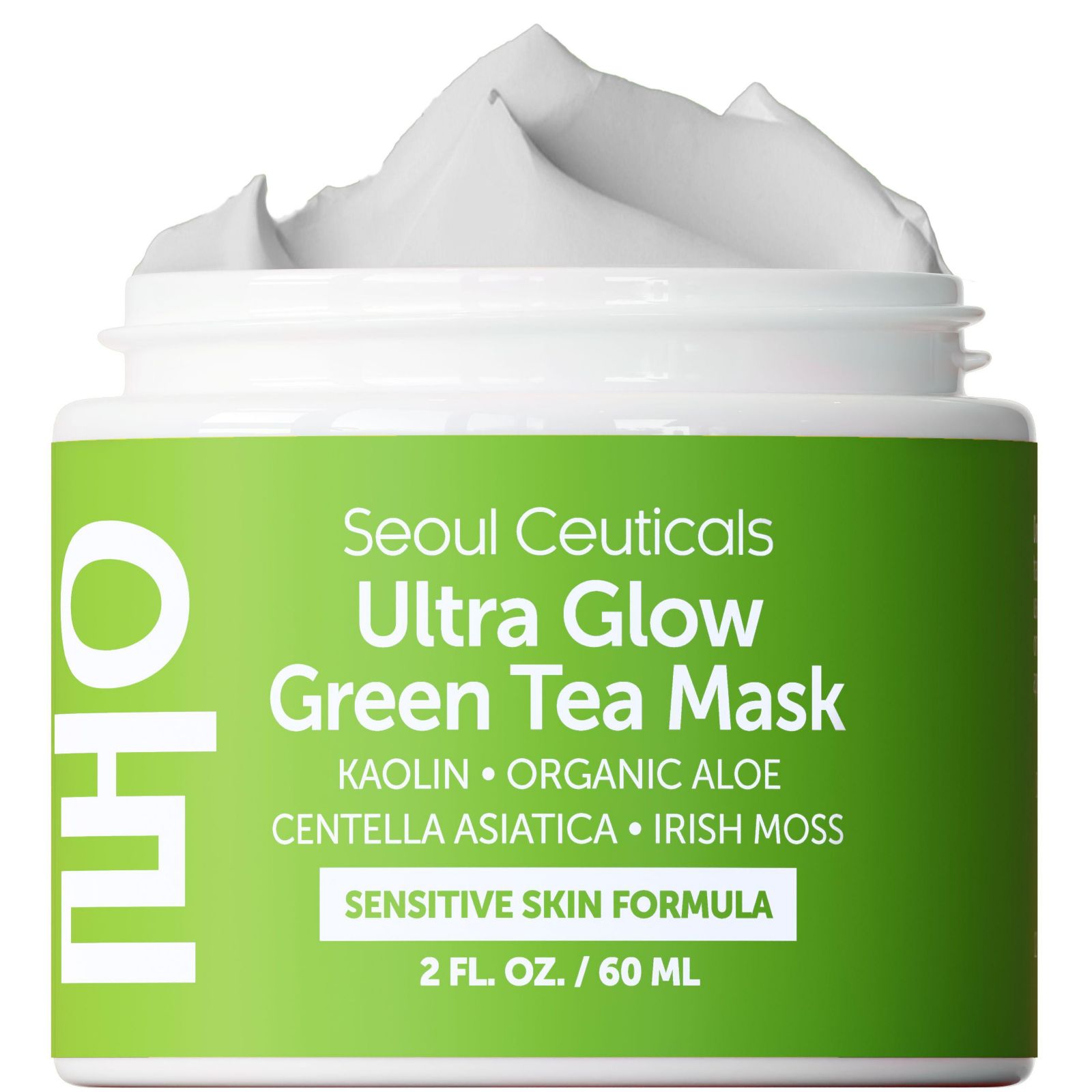 Маска для лица Seoul Ceuticals Green Tea Face Mask K Beauty Skincare