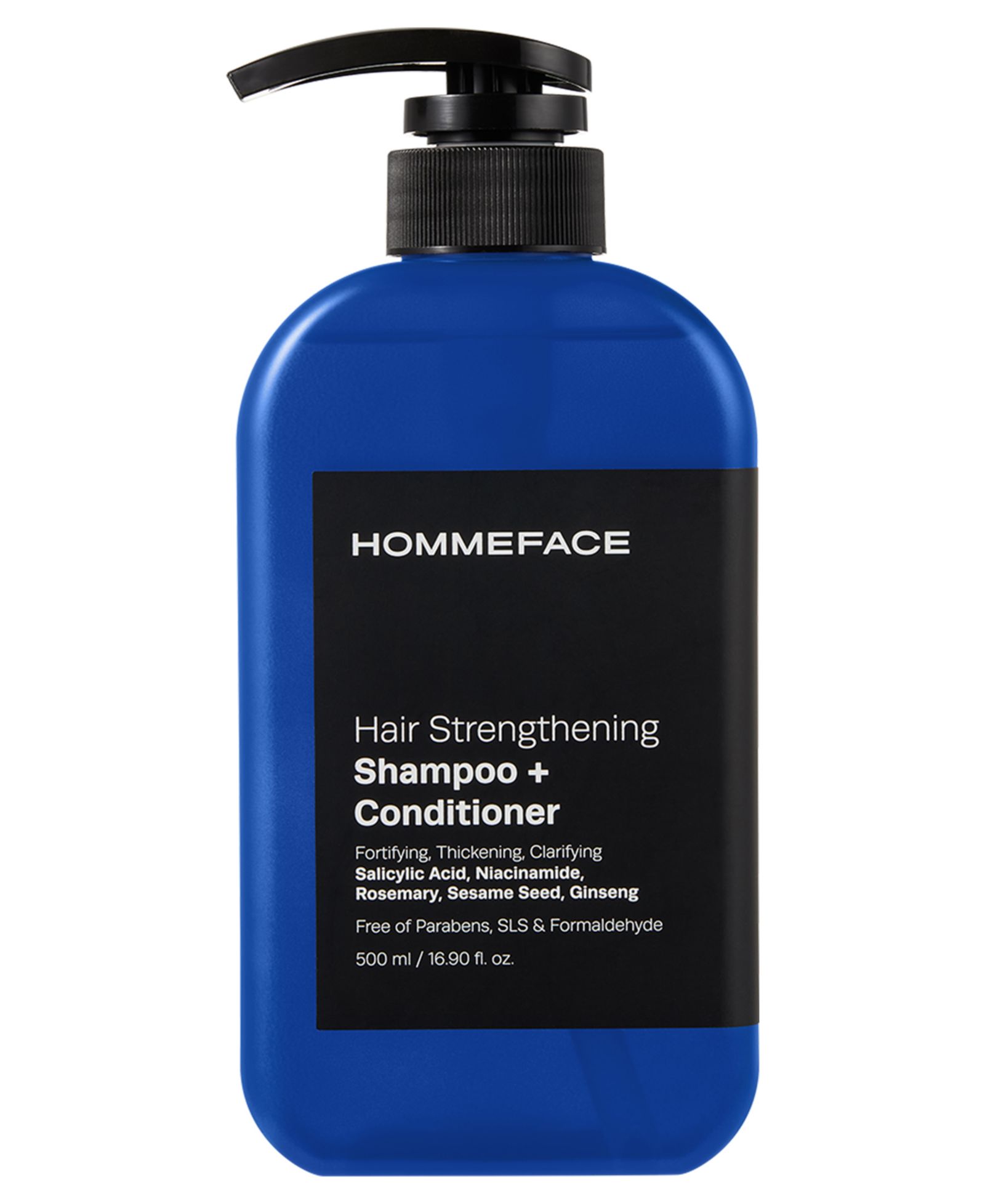 Шампунь и кондиционер для укрепления волос HOMMEFACE 16.9 fl oz.