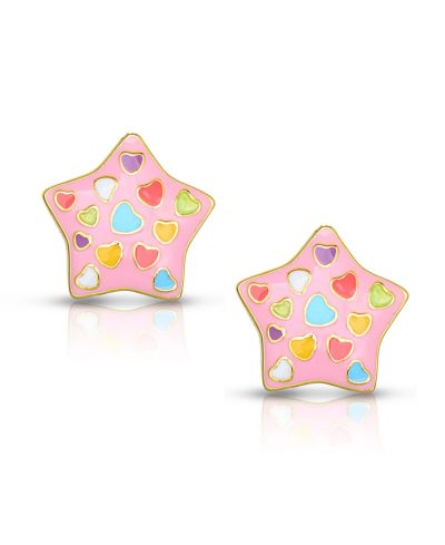 Серьги Lily Nily для девочек с подвесками в виде звезд