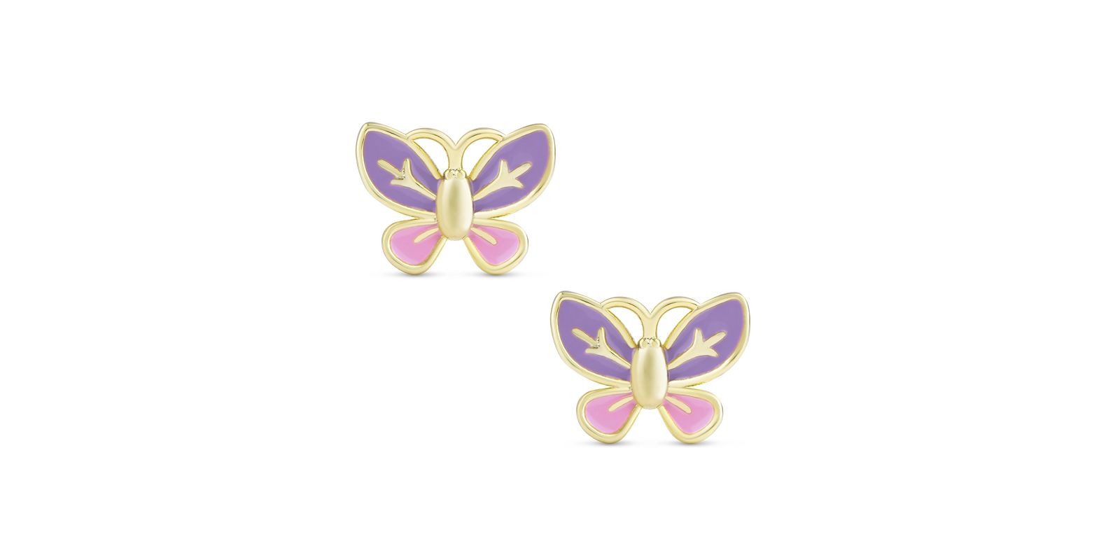 Lily Nily Girls Butterfly Stud Earrings