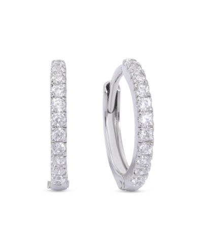 Lily Nily Детские серьги-кольца Clear CZ