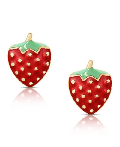 Детские серьги Lily Nily Strawberry Stud