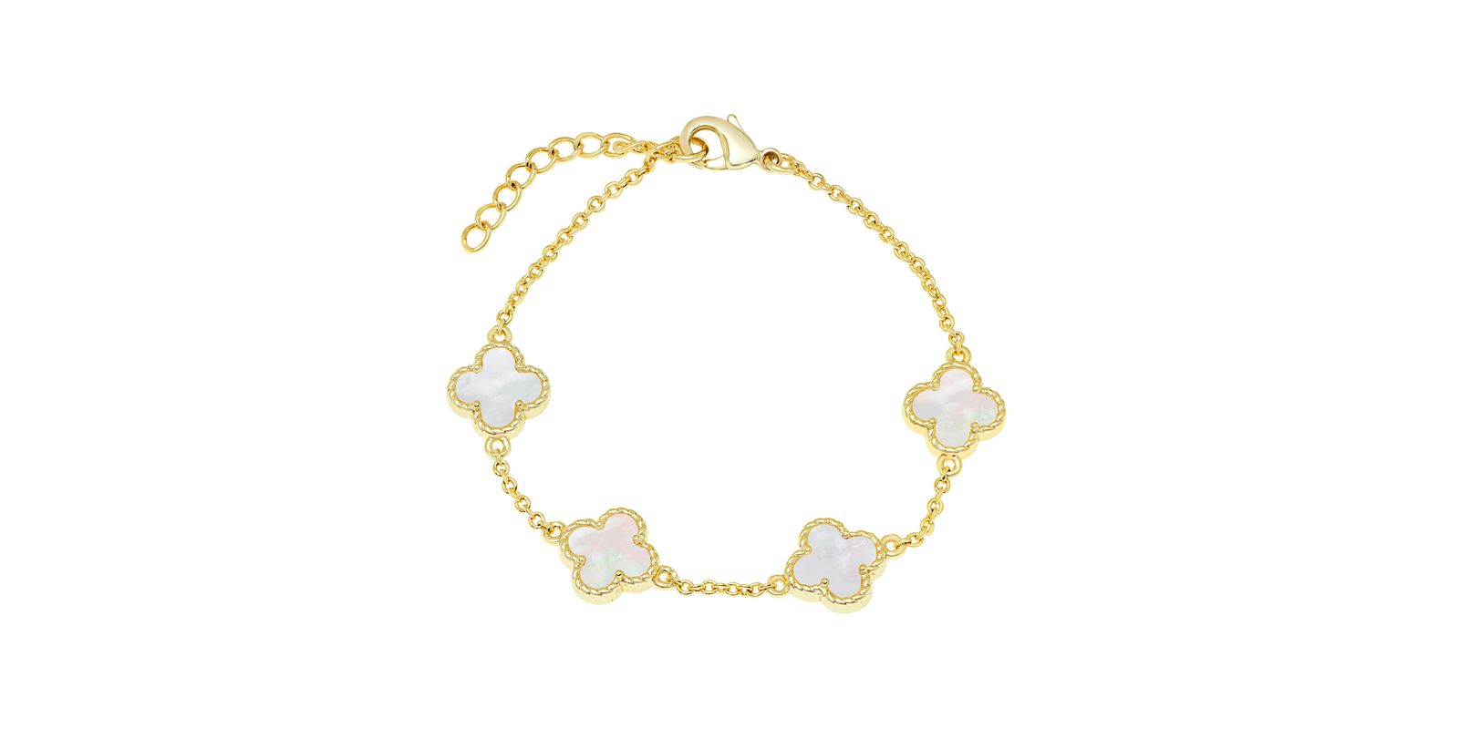 Женский браслет Lily Nily Girls' Mother of Pearl Clover