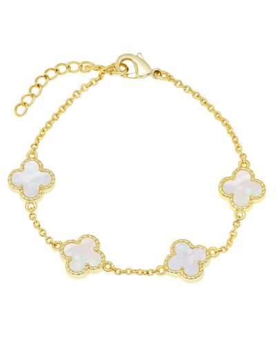 Женский браслет Lily Nily Girls' Mother of Pearl Clover