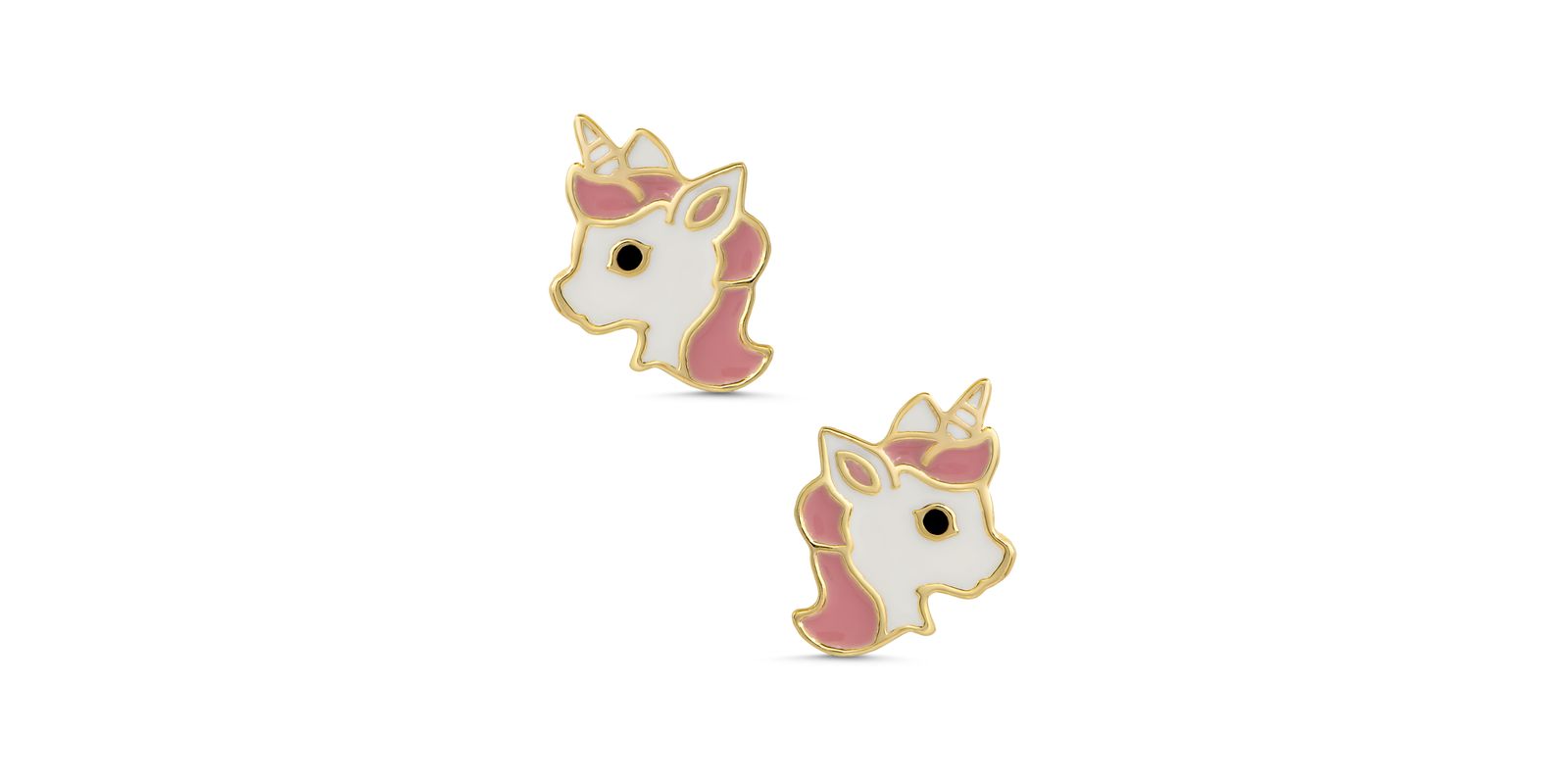 Детские серьги-гвоздики Lily Nily Unicorn