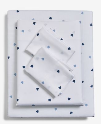 Arch Studio Printed Cotton Sateen 4-Pc. Sheet Set, Queen, Exclusively for Macy's