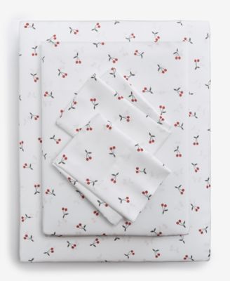 Arch Studio Printed Cotton Sateen 4-Pc. Sheet Set, Queen, Exclusively for Macy's