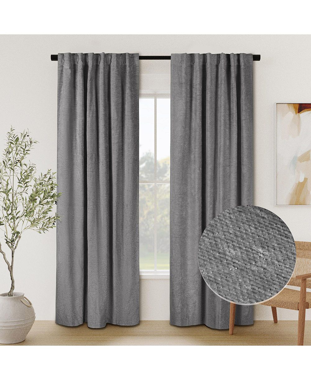 Штора Awesome Home Chenille Solid Room Darkening