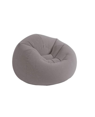 Кресло-мешок Intex Inflatable Contoured Corduroy Grey | 68579EP