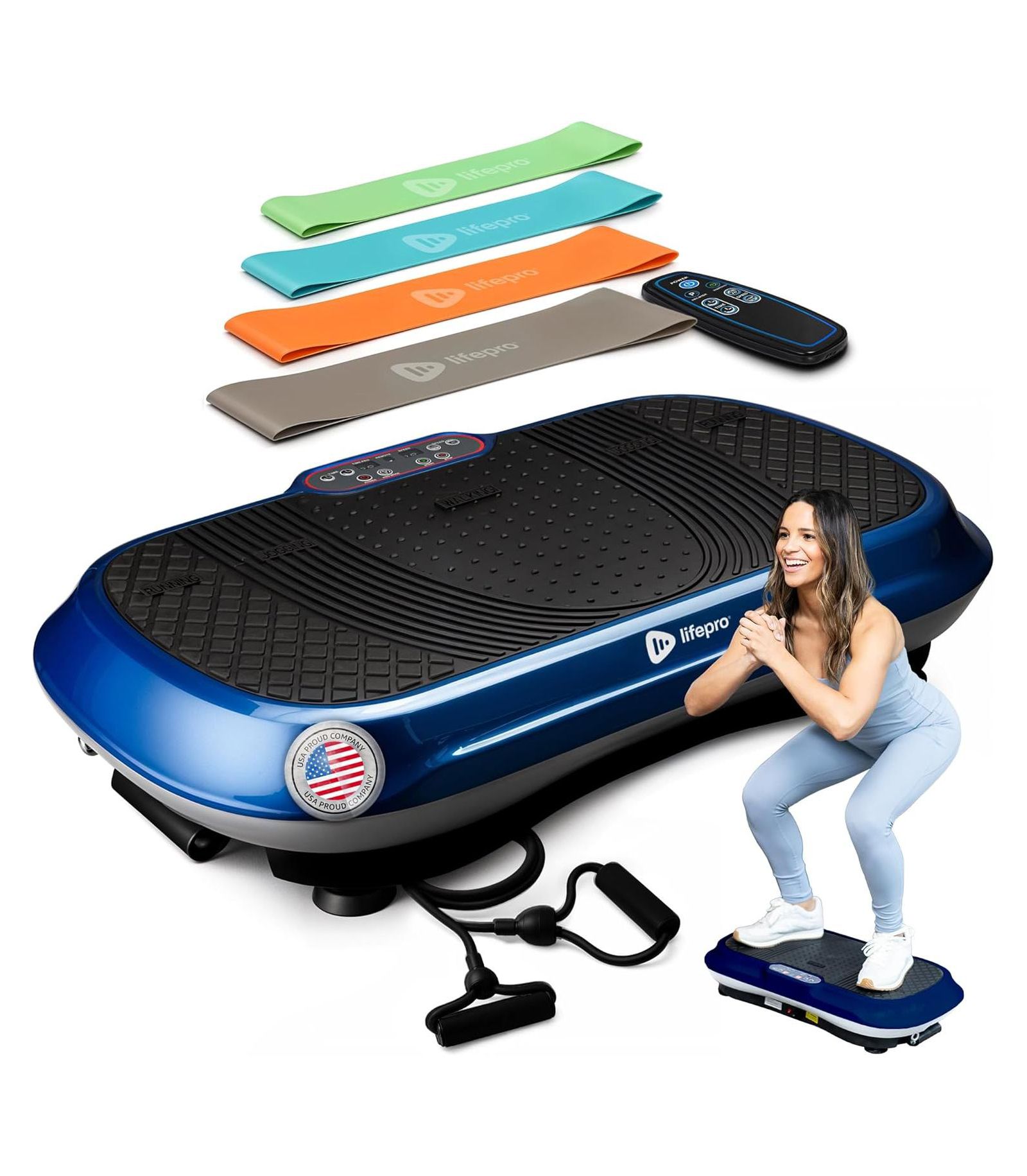 Lifepro Waver Vibration Plate Exercise Machine – Whole Body Vibrating Plate for Weight Loss, Recovery, and Muscle Toning