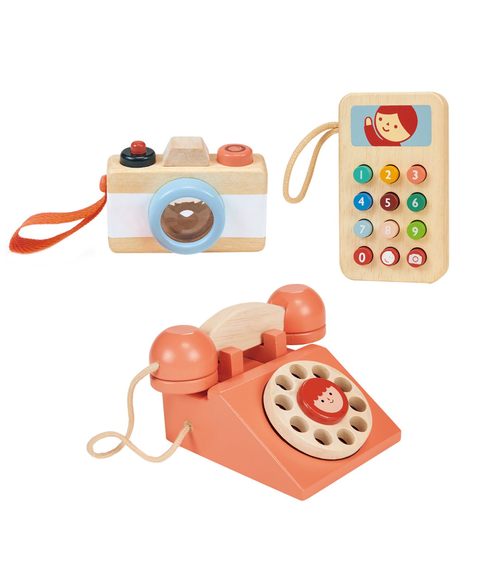 Набор Mentari Toys Телефон и камера