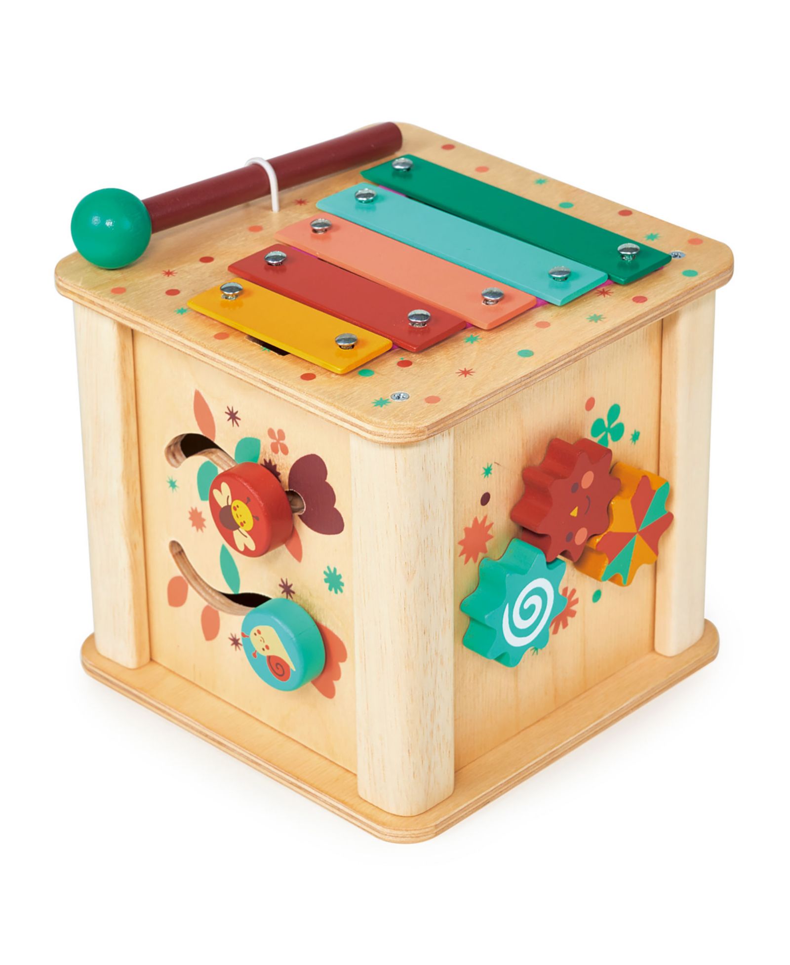 Mentari Toys развивающий куб для малышей