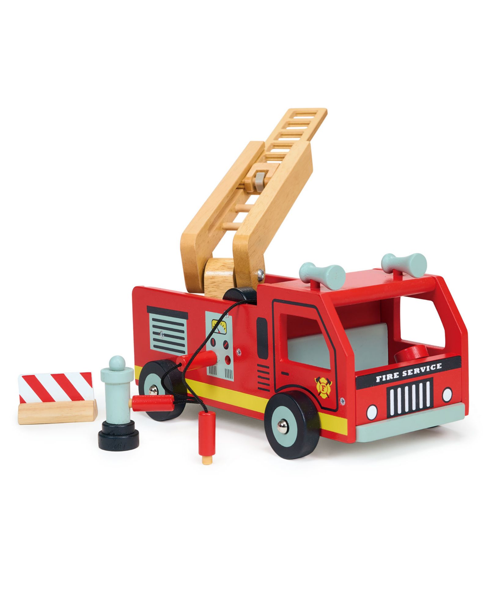 Красная пожарная машина Mentari Toys