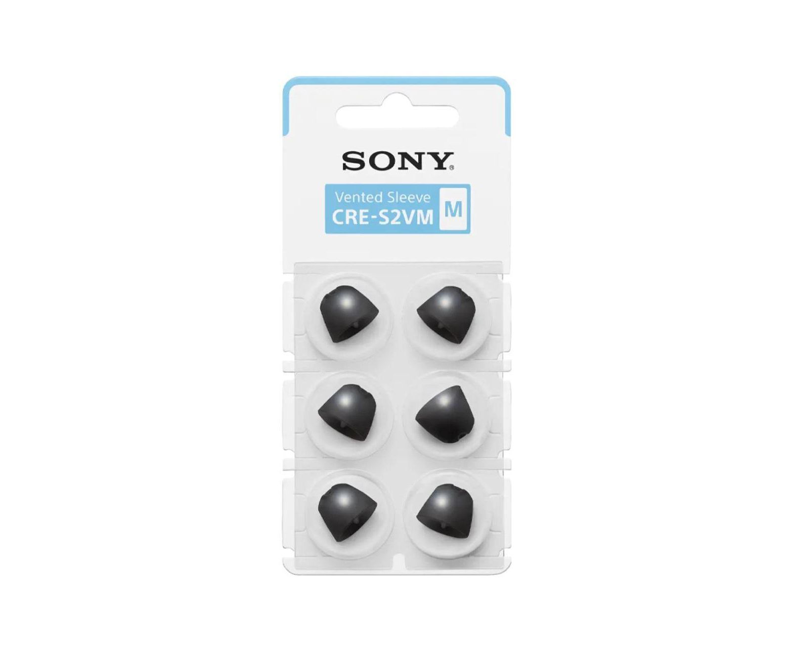 Sony CRES2VM Vented Medium 3 Pair Sleeve for C20 OTC Hearing Aid