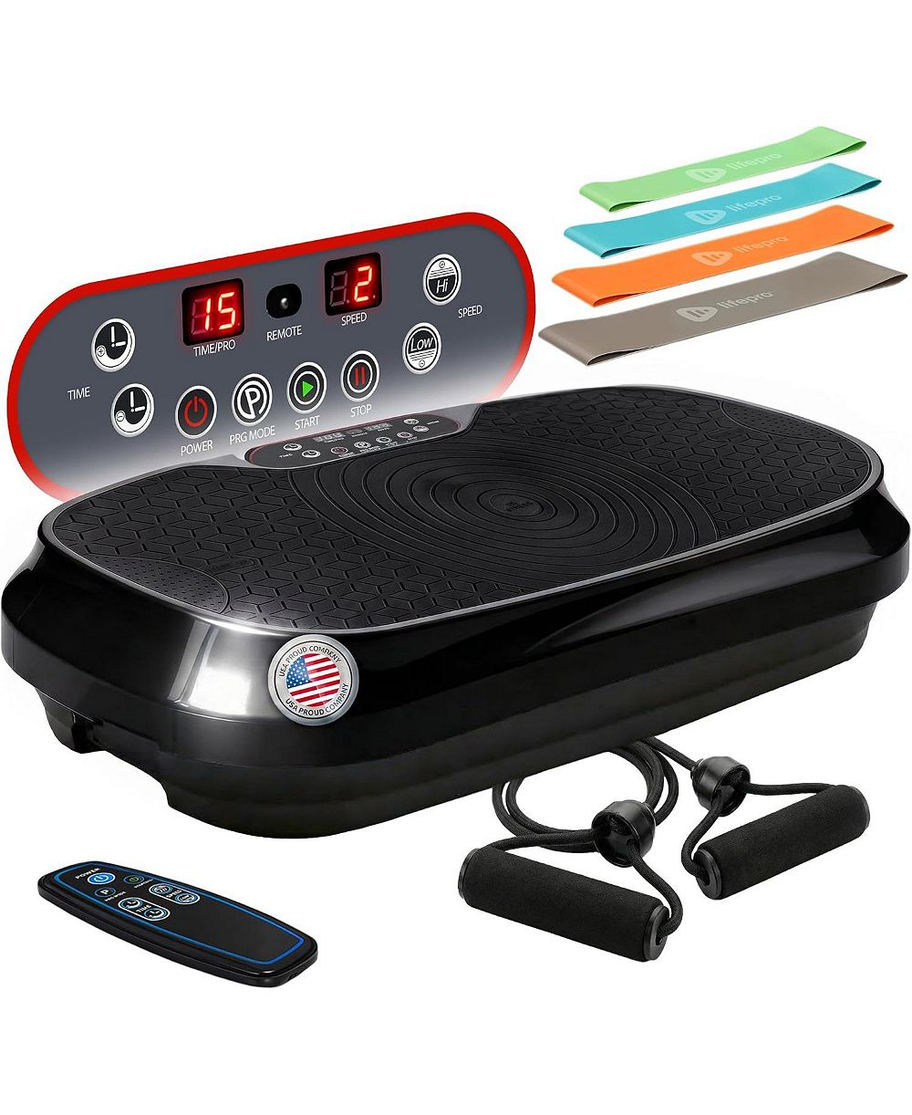 Lifepro Waver Mini Vibration Plate Exercise Machine для лимфодренажа – компактная вибрирующая платформа для тонуса мышц