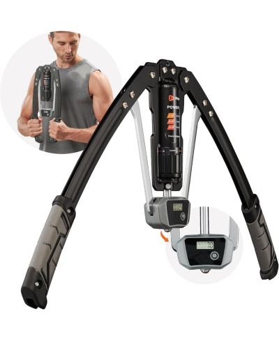 Гидравлический тренажер LifePro Adjustable Hydraulic Power Twister Arm & Chest Exerciser 22-440lbs для силовых тренировок