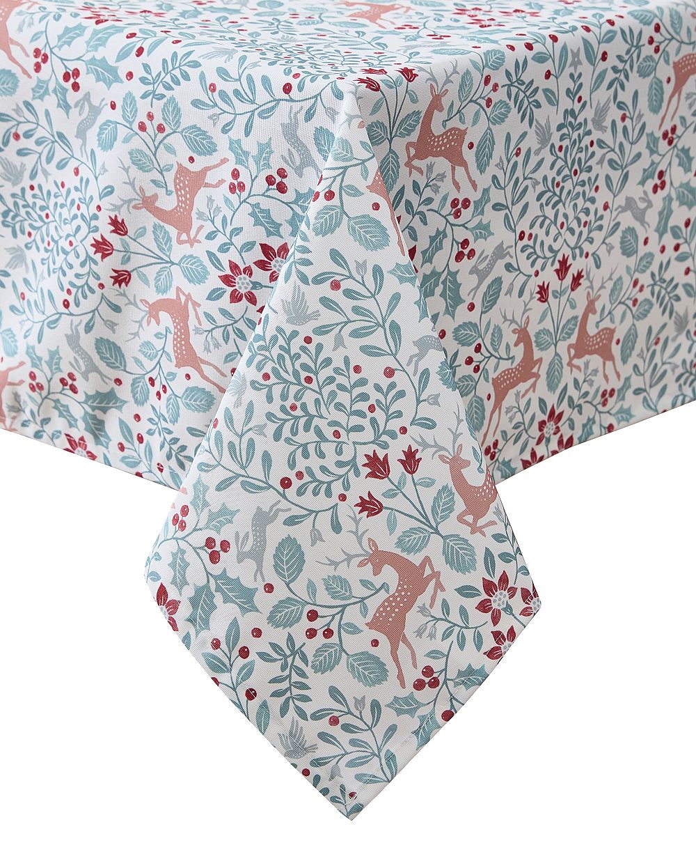 Laura Ashley праздничная скатерть Easy Care, 60" x 84"